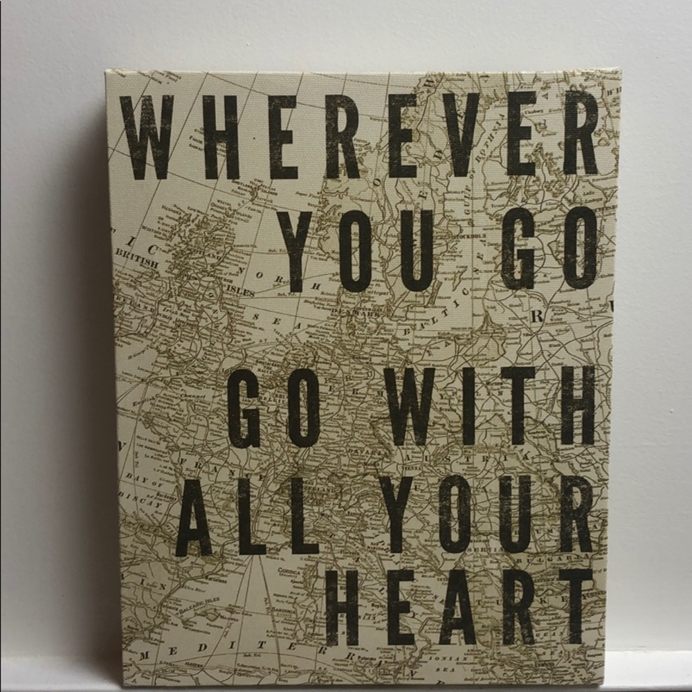 8”x10” Canvas Sign